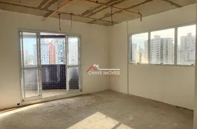 Sala à venda, 36 m² por r$ 349.400,00 - ponta da praia - santos/sp