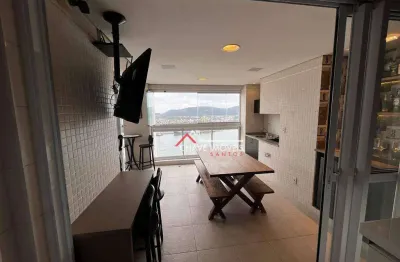 Apartamento com 3 dormitórios à venda, 189 m² por r$ 2.554.000,00 - ponta da praia - santos/sp