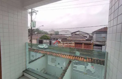 Casa com 2 dormitórios à venda, 85 m² por r$ 375.000,00 - santa maria - santos/sp