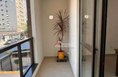 Casa nova com 2 dormitórios suítes e varanda, à venda, 93 m² por r$ 790.000 - aparecida - santos/sp