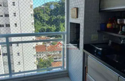 Apartamento com 4 dormitórios à venda, 131 m² por r$ 1.171.000,00 - marapé - santos/sp