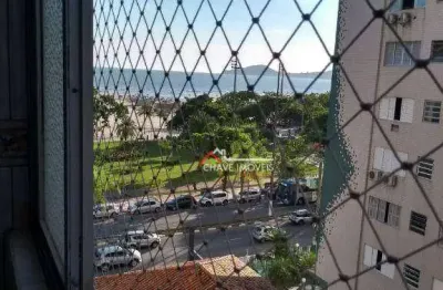 Apartamento à venda, 82 m² por r$ 700.000,00 - gonzaga - santos/sp