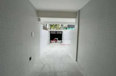 Casa nova com 3 dormitórios à venda, 99 m² por R$ 76                                                                  0.000 - Vila Belmiro - Santos/SP
