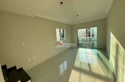 Casa nova com 3 dormitórios à venda, 134 m² por r$ 890.000 - aparecida - santos/sp