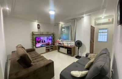 Casa com 2 dormitórios à venda, 125 m² por r$ 850.000,00 - aparecida - santos/sp