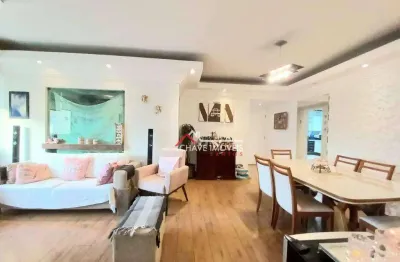 Apartamento com 2 dormitórios à venda, 106 m² por r$ 850.000,00 - pompéia - santos/sp