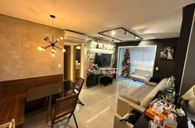 Apartamento com 2 dormitórios à venda, 86 m² por r$ 1.340.000,00 - embaré - santos/sp