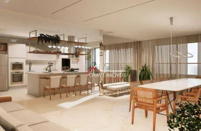 Apartamento com 3 dormitórios à venda, 170 m² por r$ 2.349.000,00 - aparecida - santos/sp