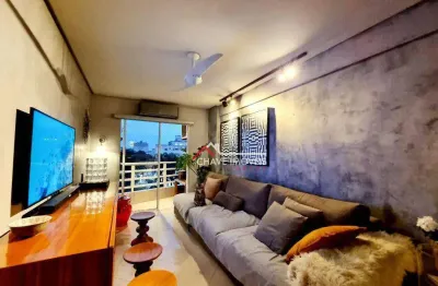 Apartamento com 2 dormitórios à venda, 63 m² por r$ 550.000,00 - aparecida - santos/sp