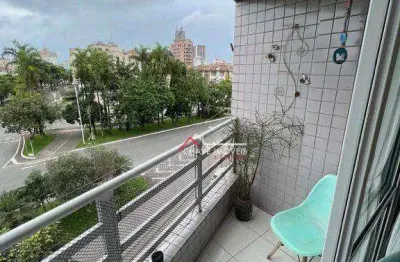 Apartamento com 2 dormitórios à venda, 73 m² por r$ 511.000,00 - aparecida - santos/sp