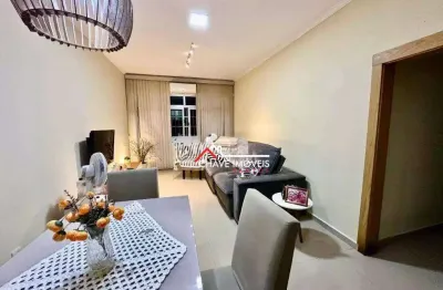 Apartamento com 2 dormitórios à venda, 90 m² por r$ 470.000,00 - aparecida - santos/sp