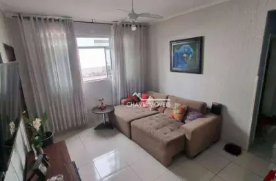 Apartamento com 3 dormitórios à venda, 92 m² por r$ 480.000,00 - boqueirão - santos/sp