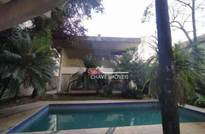 Sobrado com 4 dormitórios à venda, 593 m² por r$ 8.000.000,00 - gonzaga - santos/sp