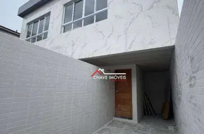 Casa com 3 dormitórios à venda, 82 m² por r$ 636.000,00 - vila belmiro - santos/sp