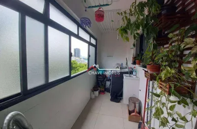 Apartamento com 2 dormitórios à venda, 127 m² por r$ 620.000,00 - encruzilhada - santos/sp