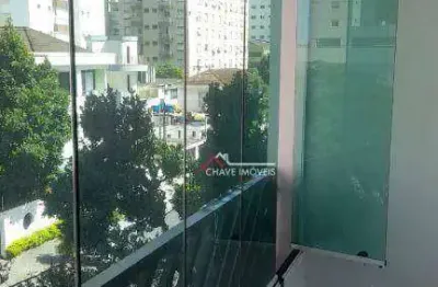 Apartamento com 2 dormitórios à venda, 76 m² por r$ 450.000,00 - embaré - santos/sp