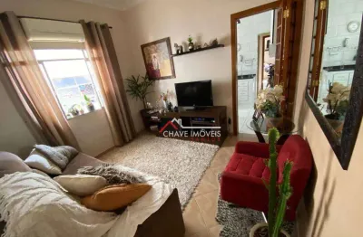 Apartamento com 1 dormitório à venda, 47 m² por r$ 297.000,00 - boqueirão - santos/sp