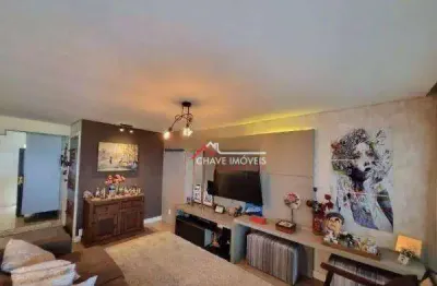 Apartamento com 3 dormitórios à venda, 134 m² por r$ 850.000,00 - embaré - santos/sp