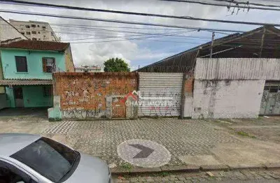 Terreno à venda, 1600 m² por r$ 7.500.000,00 - vila matias - santos/sp