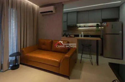 Apartamento com 1 dormitório à venda, 54 m² por r$ 675.000,00 - boqueirão - santos/sp