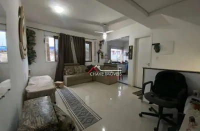 Village com 2 dormitórios à venda, 105 m² por r$ 486.000,00 - estuário - santos/sp