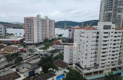 Apartamento com 3 dormitórios à venda, 185 m² por r$ 2.650.000,00 - ponta da praia - santos/sp