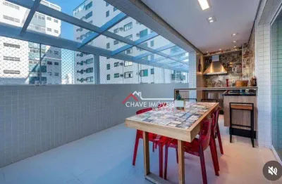 Apartamento garden com 3 dormitórios à venda, 157 m² por r$ 2.300.000,00 - embaré - santos/sp