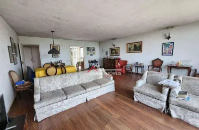 Apartamento com 3 dormitórios à venda, 225 m² por r$ 990.000,00 - aparecida - santos/sp