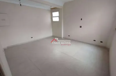 Sala, 48 m² - venda por r$ 266.000,00 ou aluguel por r$ 3.000,02/mês - gonzaga - santos/sp