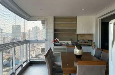 Apartamento com 3 dormitórios à venda, 166 m² por r$ 2.950.000,00 - embaré - santos/sp