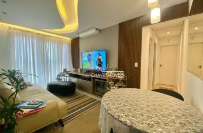 Apartamento à venda, 81 m² por r$ 1.279.000,00 - aparecida - santos/sp