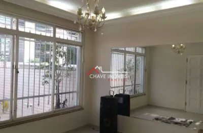 Sobrado à venda com 163m² , 3 dormitórios  2 vagas de garagem - bairro: boqueirão em santos/sp