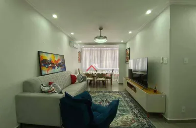 Apartamento com 3 dormitórios à venda, 90 m² por r$ 620.000,00 - josé menino - santos/sp