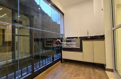 Apartamento com 2 dormitórios à venda, 62 m² por r$ 852.000,00 - marapé - santos/sp