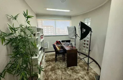 Sala à venda, 109 m² por r$ 350.000,00 - marapé - santos/sp