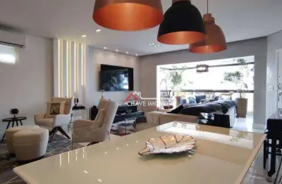 Apartamento com 3 dormitórios à venda, 170 m² por r$ 2.360.000,00 - gonzaga - santos/sp