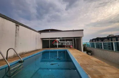 Cobertura com 3 dormitórios à venda, 185 m² por r$ 1.596.000,00 - ponta da praia - santos/sp