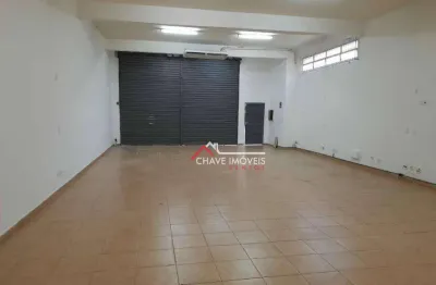 Loja para alugar, 300 m² por r$ 8.615,00/mês - vila matias - santos/sp
