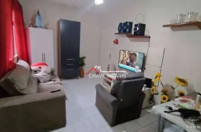 Apartamento com 2 dormitórios à venda, 50 m² por r$ 250.000,00 - josé menino - santos/sp