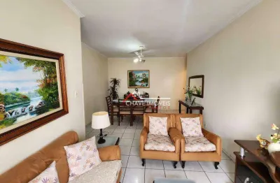 Apartamento com 2 dormitórios à venda, 100 m² por r$ 480.000,00 - aparecida - santos/sp