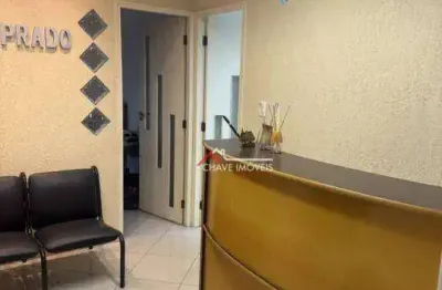 Sala para alugar, 63 m² por r$ 5.000,02/mês - embaré - santos/sp