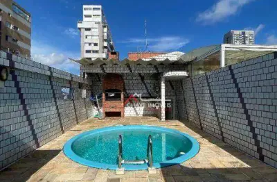 Cobertura com 2 dormitórios à venda, 160 m² por r$ 1.170.000,00 - gonzaga - santos/sp