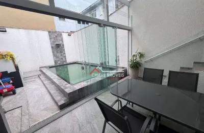 Casa com 3 dormitórios à venda, 145 m² por r$ 1.800.000,00 - vila belmiro - santos/sp