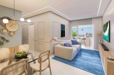 Apartamento à venda, 126 m² por r$ 2.300.000,00 - gonzaga - santos/sp