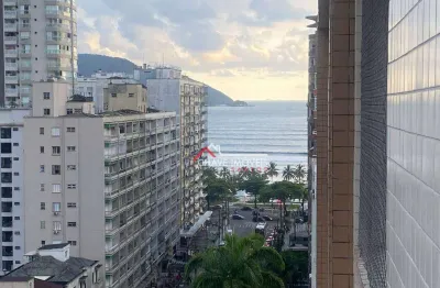 Apartamento com 2 dormitórios à venda, 70 m² por r$ 458.000,00 - boqueirão - santos/sp