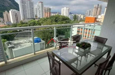 Apartamento com 2 dormitórios à venda, 76 m² por r$ 1.138.000,00 - josé menino - santos/sp