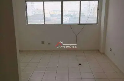 Sala para alugar, 35 m² por r$ 2.000,00/ano - aparecida - santos/sp
