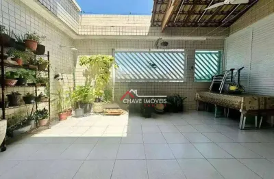 Cobertura com 3 dormitórios à venda, 180 m² por r$ 1.300.000,00 - campo grande - santos/sp