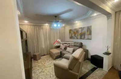 Sobrado com 3 dormitórios à venda, 126 m² por r$ 850.000,00 - vila belmiro - santos/sp
