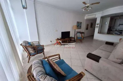 Apartamento com 2 dormitórios à venda, 98 m² - embaré - santos/sp